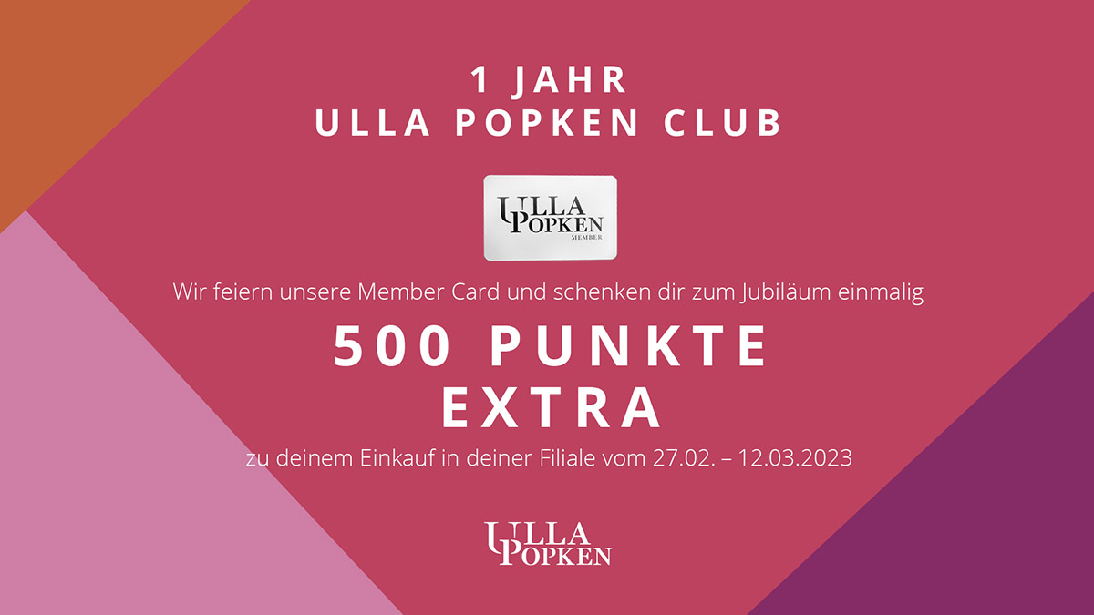 1 Jahr Ulla Popken Club